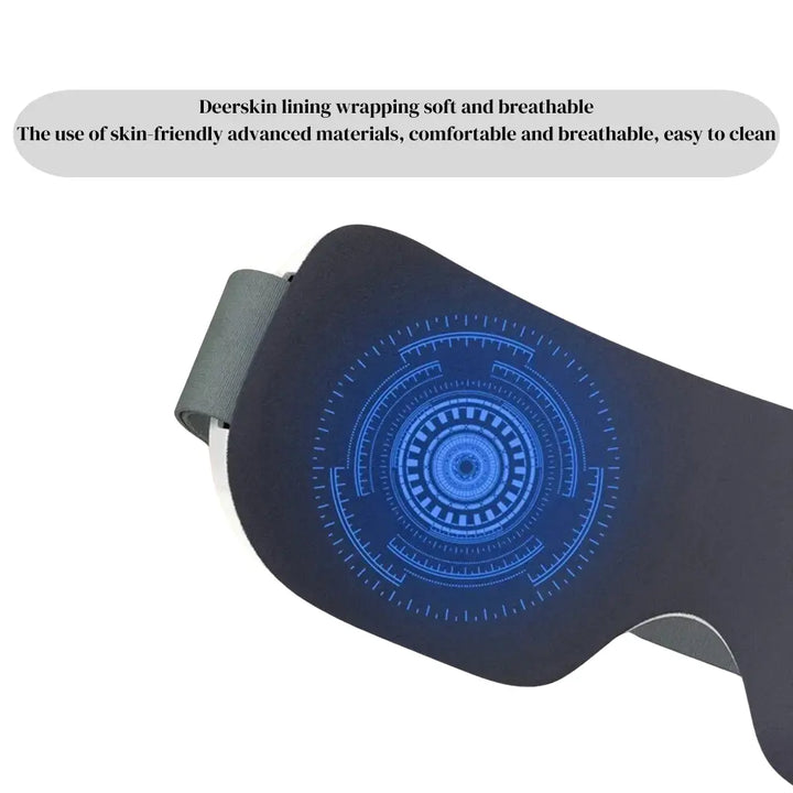 VitalRelax™ Eye Care Massager with Hot Compress, Electric Heating, and Bluetooth Music VitalRelax